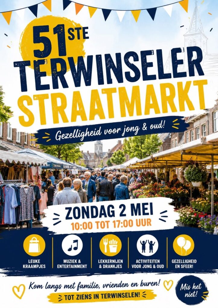 Terwinseler Straatmarkt 2027 in Zuid-Limburg