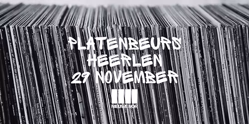 Platenbeurs Heerlen November (gratis) — markt-eten in Zuid-Limburg