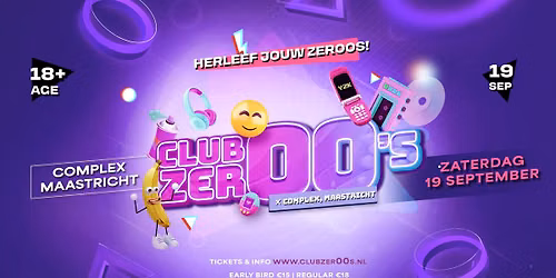 Club Zer00s X Complex | Maastricht — Uitgaan in Zuid-Limburg