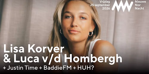 Nieuwe Nor Nacht presents: Lisa Korver & Luca v/d Hombergh — muziek in Zuid-Limburg