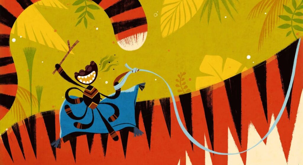 Anansi de spin en de gulzige Tijger (3+) in Zuid-Limburg