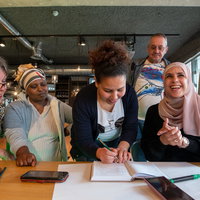 taalcafé in Zuid-Limburg
